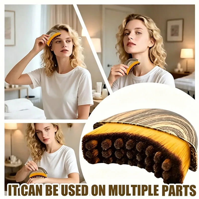 Lymphatic Contour Face Brush Ergonomically Designed to Fit Sculpting Drainage Massager for Face the Skin Precisely LBHL31