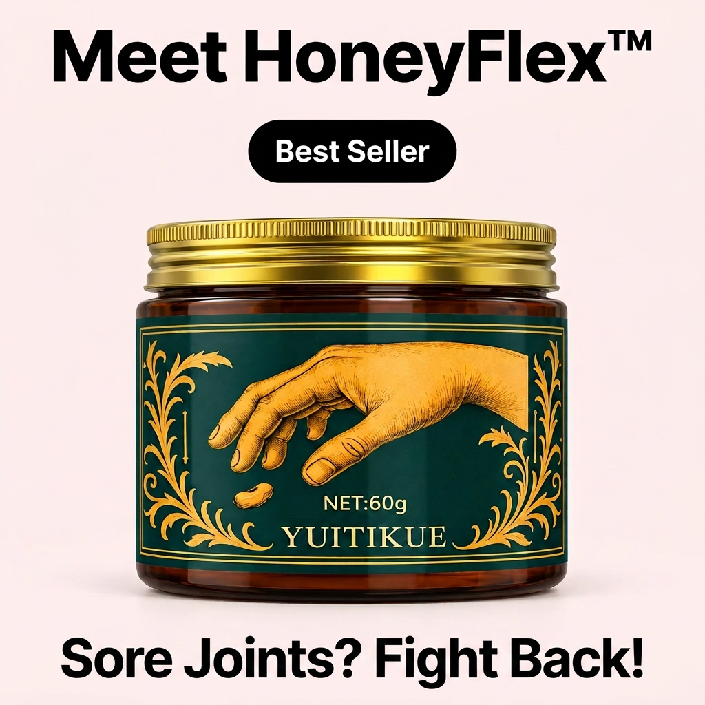 HoneyFlex hero image with a separate Best Seller badge row