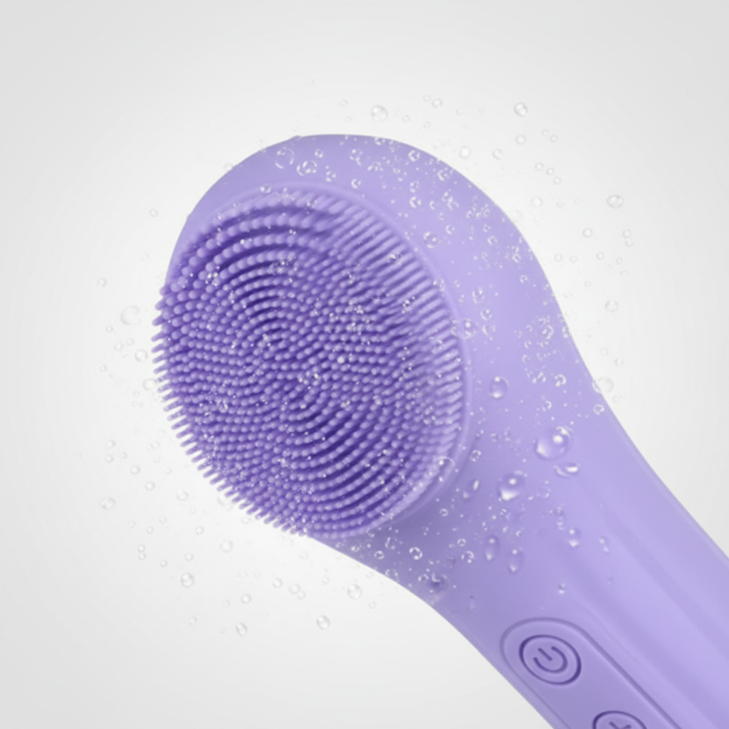 PureCleanse - Vibrating Bristles Close-Up