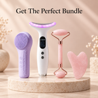Vyro skincare bundle featuring SkinGlow Pro, PureCleanse, and LumiLift